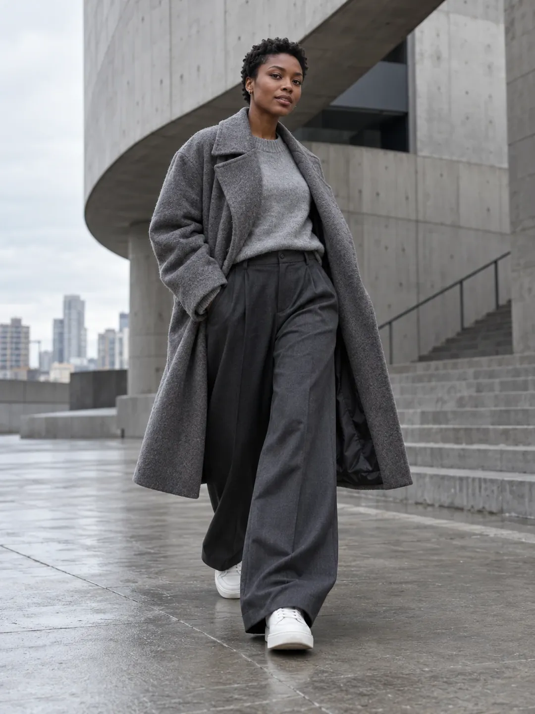 Street style fashion AI photoshoot